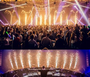 DMX Remote Control Stage <strong>Fireworks</strong> 600W Cold Spark Fountain <strong>Machine</strong> for Wedding Party - Product Image 6