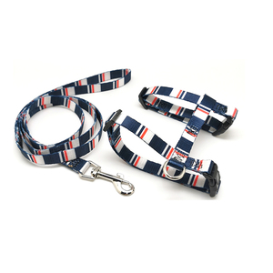 Kekang Anjing Peliharaan Nilon Terbaik, Kekang untuk Anjing Kecil Dapat Disesuaikan dengan Gesper Berlubang - Product Image 4
