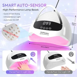เครื่องอบเล็บ DianaBeauty 380W รุ่นมืออาชีพ พร้อมหน้าจอ LCD 90 หลอด LED สำหรับอบแห้งเจลทุกชนิด ยาทาเล็บ และอุปกรณ์ทำเล็บ - Product Image 6