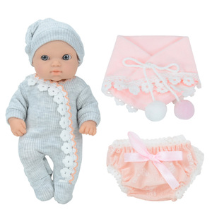 Juego de Muñecas de Silicona Reborn MINI de 20 cm para Niñas, Juguetes de Bebés Realistas, Muñecas de Moda Realistas, Muñecas de Silicona para Niñas - Product Image 2