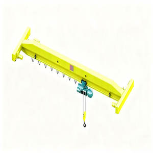 رافعة كهربائية أحادية العارضة بحمولة 1-<span class=keywords><strong>20</strong></span> طن، رافعة علوية أحادية الشعاع مع رافعة للرفع بارتفاع 6-30 متر - Product Image 2