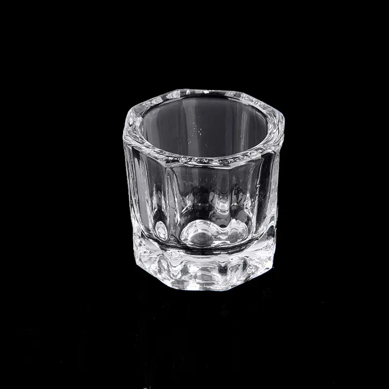 Лак для ногтей с украшением в виде кристаллов Dappen Маникюр стеклянная чашка для ногтей акриловая жидкая чашка с крышкой для ногтей маникюрный салон Инструменты