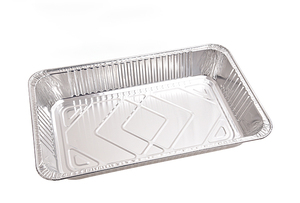 To Go Containers with Plastic Lids Aluminum Foil <strong>Disposable</strong> Food Grade Plates &amp; <strong>Trays</strong> 200ml/150ml PET Plastic Lid Oven Safe - Product Image 2