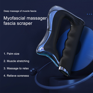 Masseur électrique portatif Gua Sha amélioré pour le visage et le cou, avec vibrations ABS à 3 niveaux pour la relaxation musculaire et le massage des fascias - Product Image 5