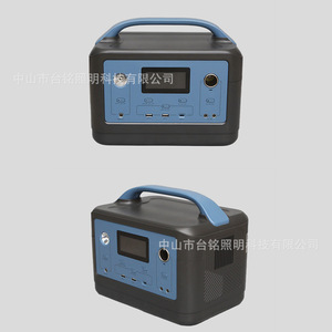 Station d'alimentation portable LiFePO4 avec écran LCD, onde sinusoïdale modifiée, pour outils d'urgence en direct, 600W - Product Image 3