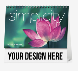 Calendriers de bureau publicitaires personnalisés avec logo 2026 – Cadeau promotionnel en gros pour entreprises – 12 mois, reliure spirale, feuilles détachables - Product Image 5