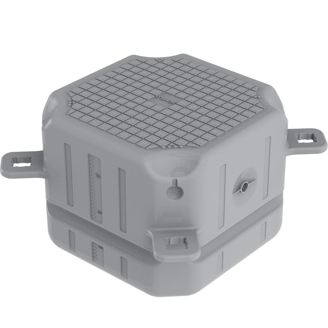 For FDS01 Grey HDPE Modular Floating Docks with 350kg/m2 Load Capacity for Lakes