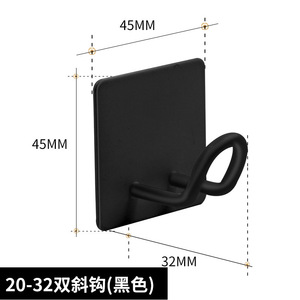Gancho Adhesivo de Acero Inoxidable Lake Ao, Carga de 5 kg, Gancho Individual, Montaje en Pared de Metal Cepillado, para Ropa, Baño, Cocina - Product Image 2