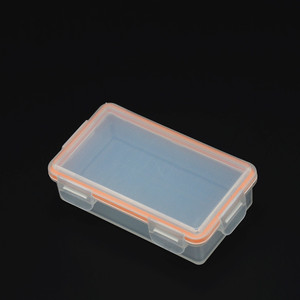 18650 Battery Case <b>Waterproof</b> 2 Cells Transparent PP Material <b>Storage</b> <b>Box</b> for Lithium Batteries - Product Image 1