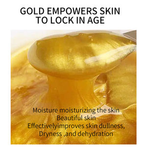 Mascarilla Facial Desprendible Blanqueadora y Antiarrugas con Retinol, Vitamina C y Ácido Salicílico, Mascarilla Facial de Oro de 24k, Cuidado Natural de la Piel OEM - Product Image 2