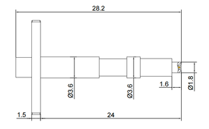 Sonda di prova <span class=keywords><strong>RF</strong></span> JXT-419-J1 - Product Image 3