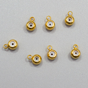DIY Jewelry Accessories Copper-plated 18K Gold Color Retention Silicone <strong>Plug</strong> Adjustable Bead <strong>Chain</strong> Positioning Beads Micro - Product Image 4