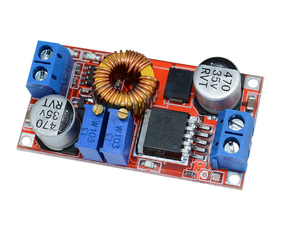 XL4015 5A DC 12V 24V a DC CC CV Batería de litio Placa de carga reductora Módulo de cargador de energía Led Max 5A Power Buck Converter - Product Image 1