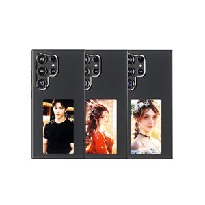 Thiết Kế Thông Minh E Ink 4 Màu Sắc Màn Hình Hiển Thị NFC Điện Thoại Trường Hợp Bìa Đối Với Samsung Galaxy S24 S23 S22 Siêu DIY Vỏ Điện Thoại - Product Image 5