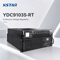 Kstar YDC9103S-RT 3000VA/2700W Onduleur UPS en rack avec avertissement de surchauffe, mode de fonctionnement ECO, fonction de démarrage CC, pour l'énergie