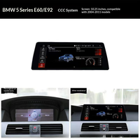 8-Kern 10,25" 12,3" Touchscreen Carplay Auto-Navigationssystem BMW 5er-Reihe E60 E92 Android 15 Radio 4G CCC Armaturenbrett