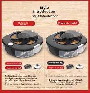 Matamoscas <span class=keywords><strong>El</strong></span>éctrico, Trampa Automática para Moscas para Restaurantes, Cocinas, Uso Comercial y Doméstico, Dispositivo de Control de Plagas - Product Image 5