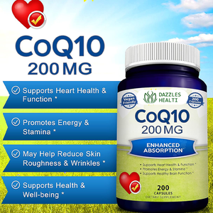 Produzione in Serie di Integratori CoQ10 con Vitamina <span class=keywords><strong>E</strong></span> <span class=keywords><strong>e</strong></span> <span class=keywords><strong>Carnitina</strong></span> in Capsule Vegane all'Ingrosso - Product Image 2