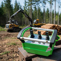 Télécommande de grue entièrement isolée de la poussière et de l'humidité, configurable pour toutes les applications, avec étanchéité IP68 de précision