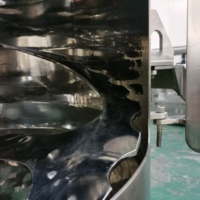 Mélangeur à ruban vertical de qualité sanitaire 500L en acier inoxydable pour l'industrie alimentaire et chimique