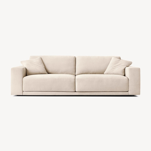 Canapé d'angle RH en tissu style campagnard américain, pour salon de villa, style rétro artistique, trois places, couleur personnalisable, avec rembourrage souple - Product Image 1