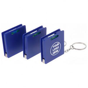 Factory Price Tape Measure Keychain with Horizontal Bubble Level Portable 3ft <b>Pocket</b> Measuring Tape Key Holder Bulk - Product Image 1