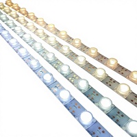 Module LED double face 12V avec lentille en aluminium, étanche à la poussière et à l'eau IP67, faible atténuation de la lumière, certifié CE RoHS