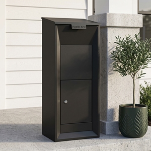 Boîte <span class=keywords><strong>aux</strong></span> <span class=keywords><strong>lettres</strong></span> antivol moderne Winland en tôle galvanisée pour usage commercial et résidentiel, idéale pour les appartements - Product Image 6