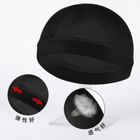 En gros : Ensemble unisexe de bonnets de cyclisme respirants, durags, turbans et bandeaux en satin jacquard soyeux, accessoires capillaires pour la tête