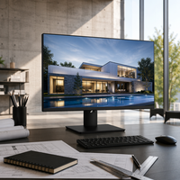 Monitor IPS 27 Inci 4K UHD 3840x2160 Layar Profesional dengan Input DP HDMI Pasokan Pabrik OEM ODM