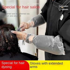 Disposable Household <strong>Gloves</strong> White Transparent Thickened <strong>Gloves</strong> For Kitchen Dishes Washing Oil-Proof And Lengthened - Product Image 4