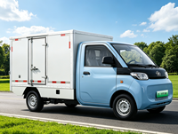 Véhicule de livraison électrique YuanTong conforme à la norme CEE, 4 places, caractéristiques de sécurité, autonomie NEDC de 201-300 km, moteur de 50 kW, batterie de 30 kWh