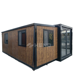 <span class=keywords><strong>Maison</strong></span> conteneur extensible de 40 pieds sur 20 pieds, villa préfabriquée prête à l'emploi, étanche et ignifuge - Product Image 2