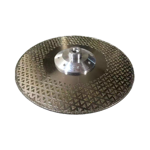 <span class=keywords><strong>Disque</strong></span> de coupe et de meulage diamanté électroplaqué à face unique, forme ronde, pour marbre et céramique, avec bride M14 - Vente chaude - Product Image 3