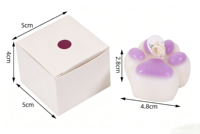 Katzenpfoten-Aromatherapie-Kerze Kreatives Duft-Geschenk für Zuhause Handgefertigte Geformte 100% Organische Valentinstag Weihnachten