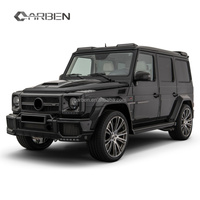 Pour Mercedes Classe G W463 Kit Carrosserie B-BRABUS G500 G55 G63 Capot Fibre de Carbone Pare-chocs Aileron Arrière BBS850