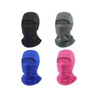 Masque de ski cagoule de protection solaire UV en gros d'usine hommes femmes doublure de casque de moto de vélo personnaliser cagoule masque facial