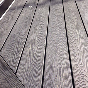 WPC Decking Board Revêtement de <span class=keywords><strong>sol</strong></span> antidérapant avec évacuation d'eau Revêtement de <span class=keywords><strong>sol</strong></span> <span class=keywords><strong>pour</strong></span> allées extérieures Backyard Garden DIY Exterior Decks - Product Image 3