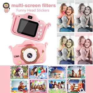 Appareil photo pour enfants X8S, lion de dessin animé, double objectif, 1080P, caméscope pour enfants, jouet adorable, appareil photo numérique pour enfants, selfie, cadeau de Noël, prix - Product Image 5