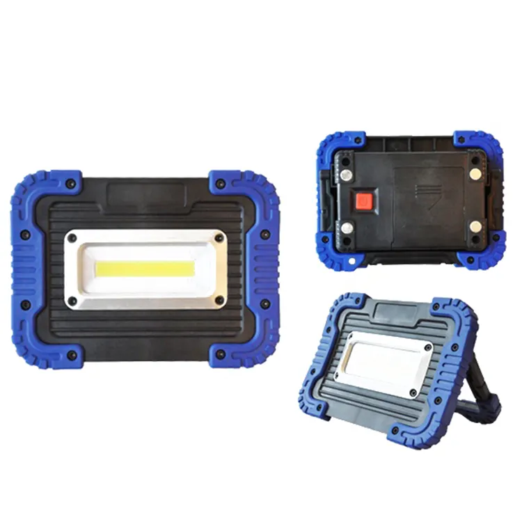 Outdoor AA Battery Strong Magnet LED COB flood LED Light with Adjustable Hanger And Stand