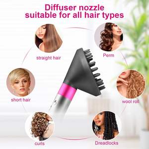 Boquilla Difusora para <span class=keywords><strong>Airwrap</strong></span> HS05 HS03 HS01, Accesorio para Convertir el Rizador de Pelo <span class=keywords><strong>Dyson</strong></span> <span class=keywords><strong>Airwrap</strong></span> en un Secador de Pelo - Product Image 5