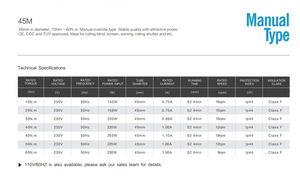 Vente en gros de BR45M-60NHigh qualité moteur tubulaire de porte de <span class=keywords><strong>garage</strong></span> moteur tubulaire de porte de volet roulant machine à courant alternatif - Product Image 3