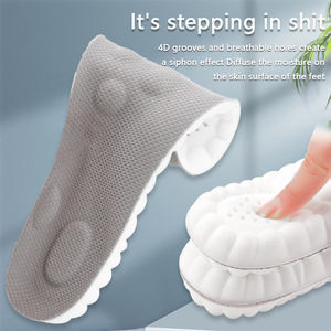 Semelles orthopédiques 4D pour le <span class=keywords><strong>soutien</strong></span> de la voûte <span class=keywords><strong>plantaire</strong></span>, 1 paire, <span class=keywords><strong>semelle</strong></span> intérieure souple pour la fasciite <span class=keywords><strong>plantaire</strong></span> - Product Image 2