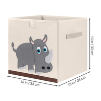 Cube de rangement pliable en tissu pour jouets d'enfants, organisateur de chambre d'enfant, étagère de salle de jeux, panier de placard avec couvercle, OEM ODM, pliable pour enfants