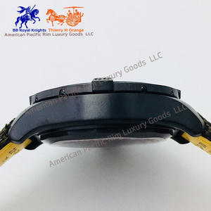 Montre pour homme de qualité supérieure 5A, double fuseau horaire, boîtier en acier inoxydable, étanche, avec calendrier et lumière nocturne - Product Image 6