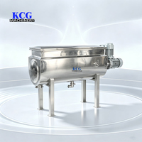 Cuve de mélange horizontale en acier inoxydable 304 de qualité alimentaire, capacité 300L, avec agitateur, capacité 200L