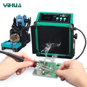 Extracteur de fumée de soudure YIHUA série 948DQ 200W avec filtre, station de soudage 110W et 2 mains d'aide W256 - Product Image 3