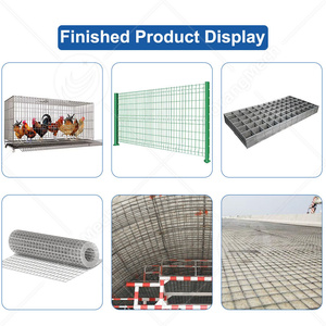 Máquina ORME automática para fabricar mallas de alambre soldadas de acero laminado para jaulas de pollos, bandejas de cables, barras corrugadas y cercas metálicas. - Product Image 6