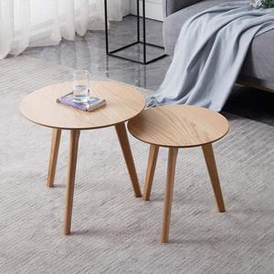 2 Bộ Thiết Kế Hiện Đại Vòng Thân Thiện Với Môi Tre Bàn Cà Phê Đơn Giản Cho Phòng Khách - Product Image 1