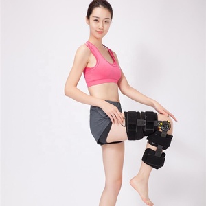Certifié CE Néoprène Charnière ROM Genouillère Sangle Coque Rigide Post OP Rotule Blessure Orthopédique Immobilisation <span class=keywords><strong>Support</strong></span> Protecteur - Product Image 2